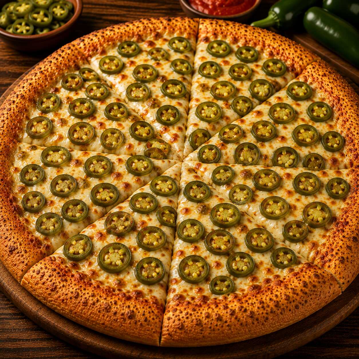Pizza de Jalapeño