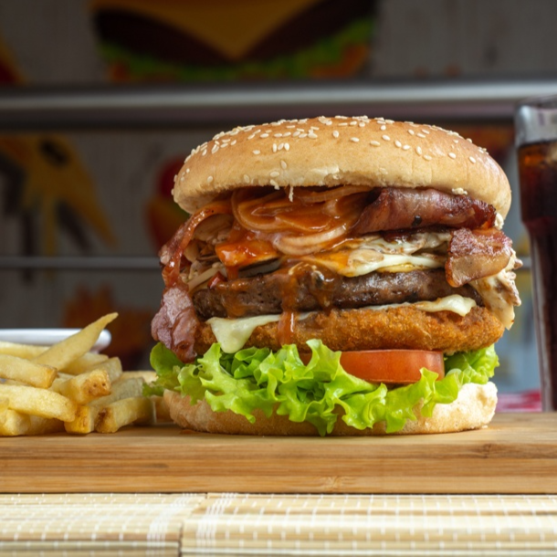 Combo Hamburguesa Mixta Especial