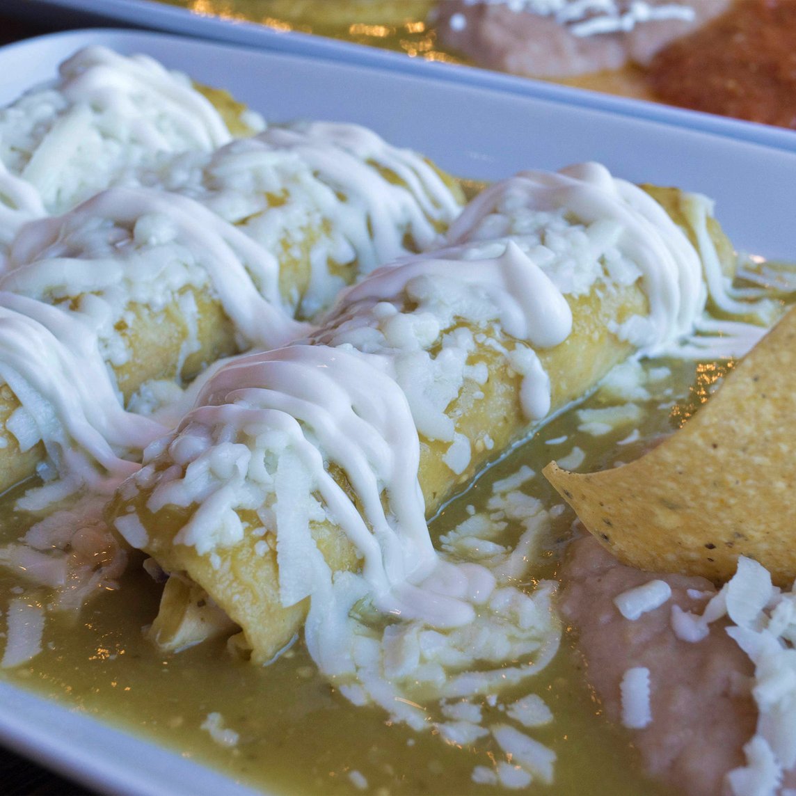 Enchiladas de Pollo