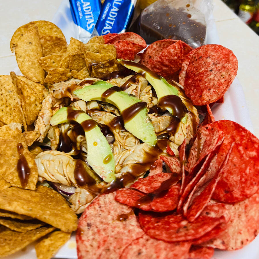 Tostito para Compartir Salsa Negra