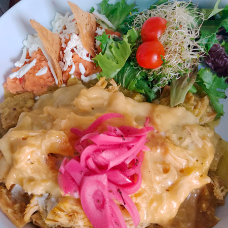 Chilaquiles Con Pollo