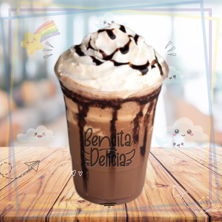 Frappé Dark Chocolate & Sea Salt Delicia 16 Oz