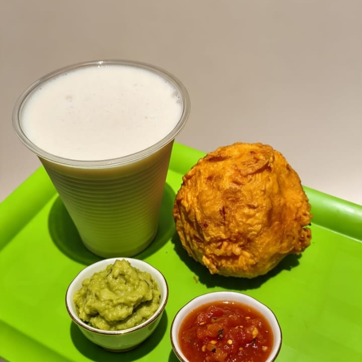 Papa Rellena + Avena Canela