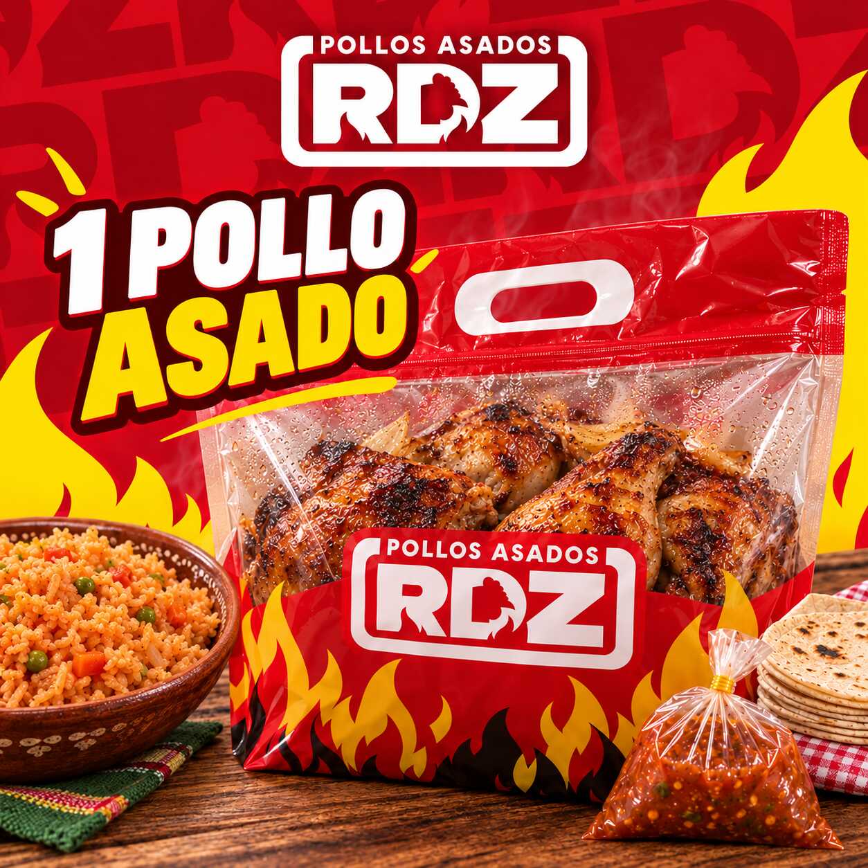1 Pollo Asado