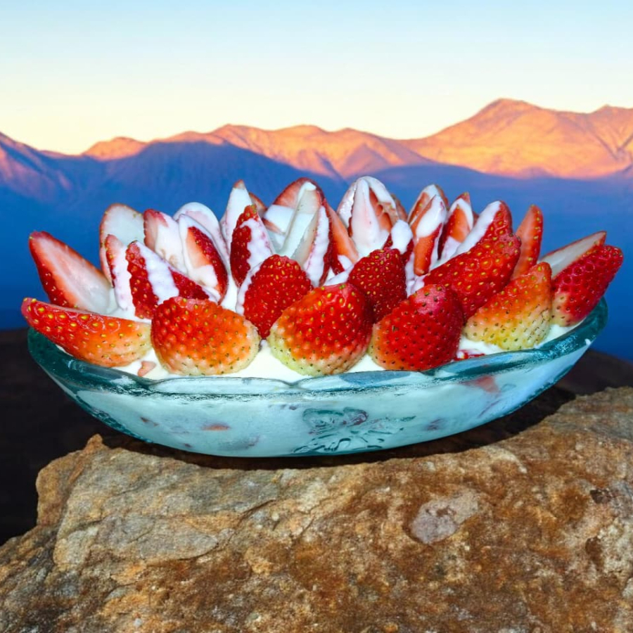 Fresas con Crema Grandes