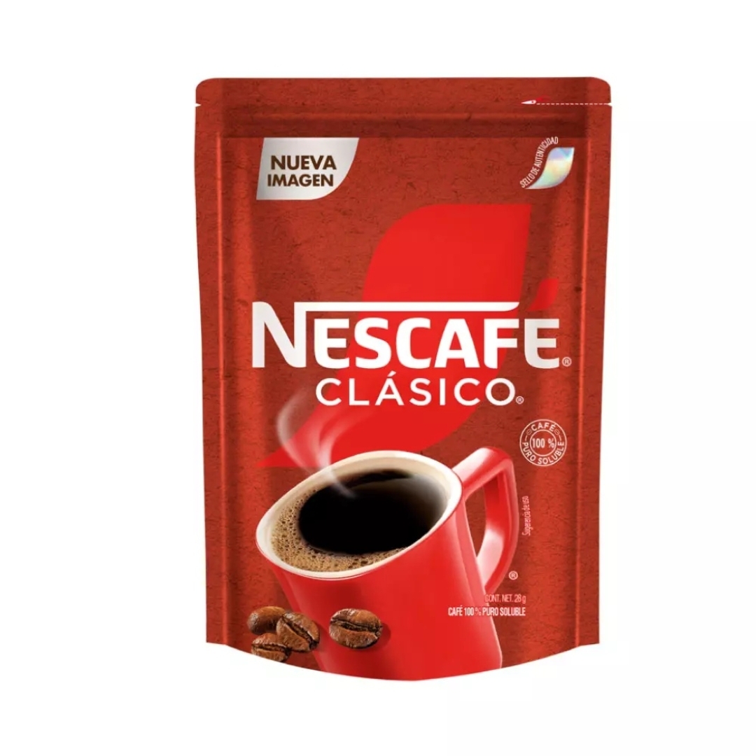 Café Soluble Nescafé Clásico 28g