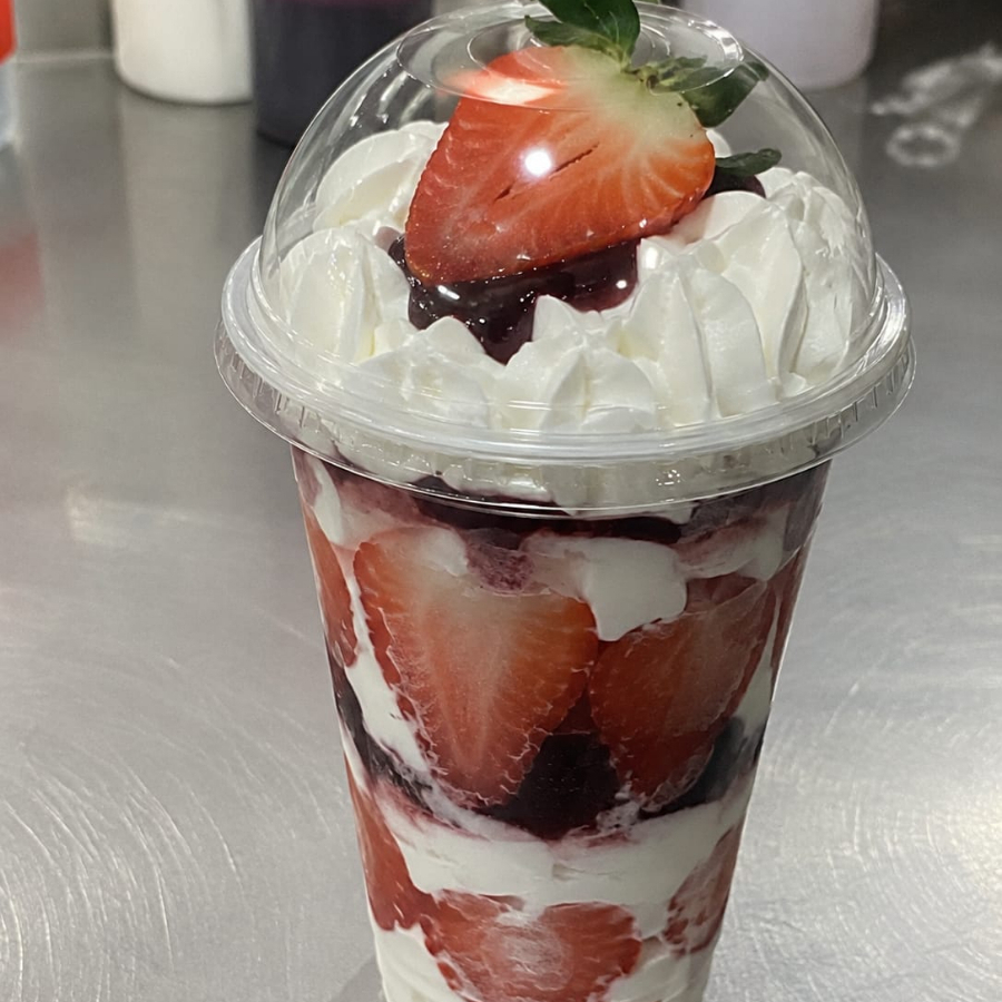 Fresa con Crema