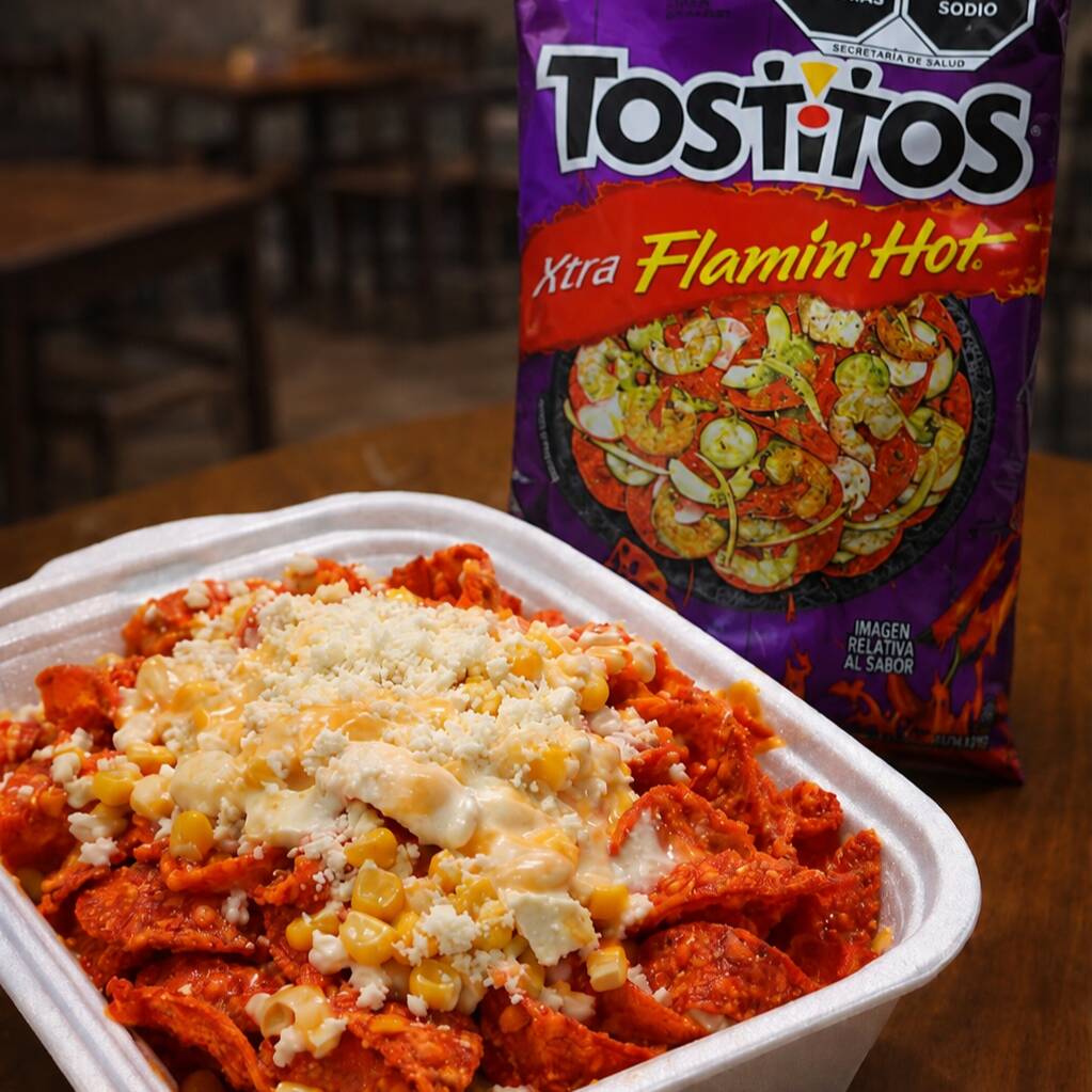 TOSTITOS FLAMING HOT