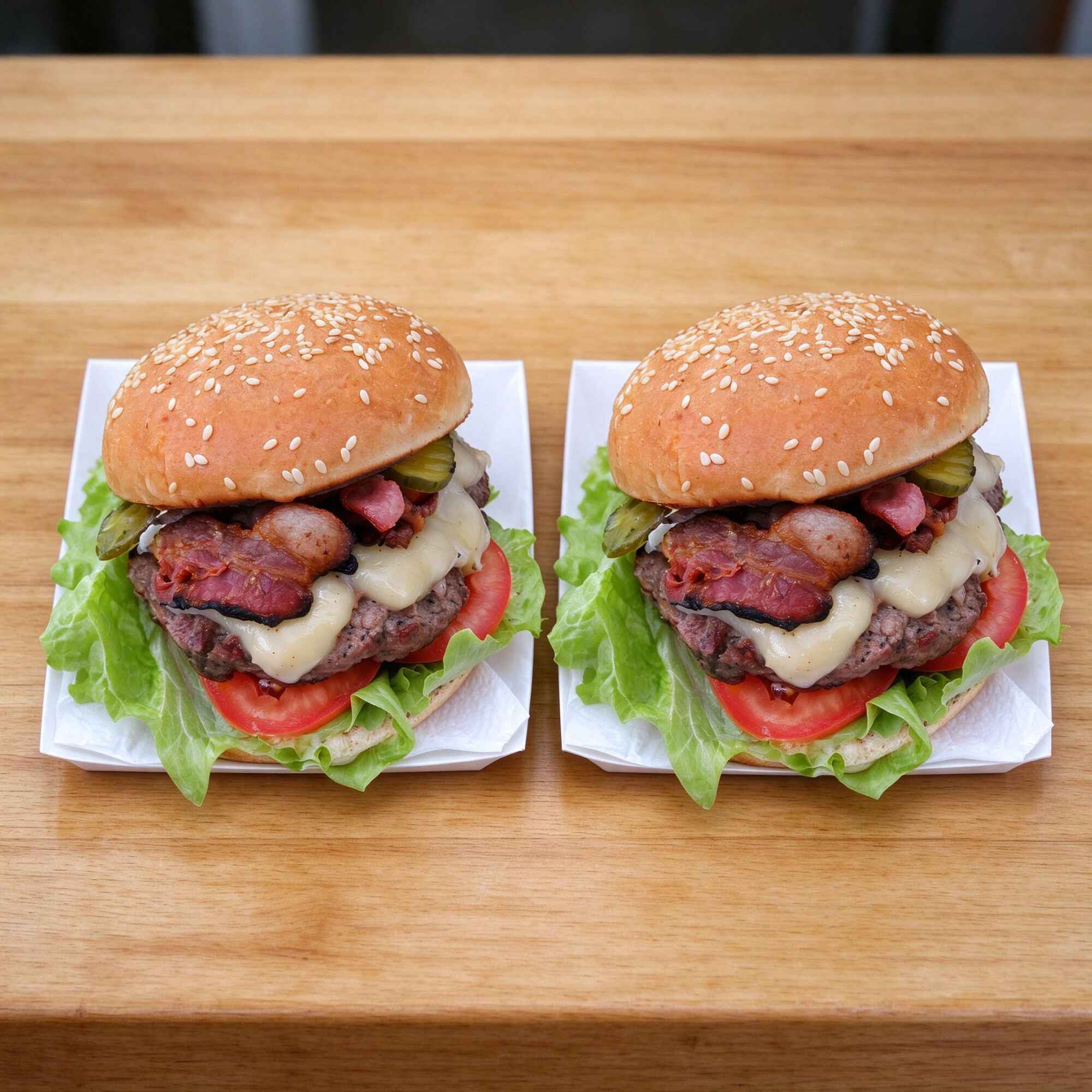 Hamburguesa Carnivora + Hamburguesa Sheldon