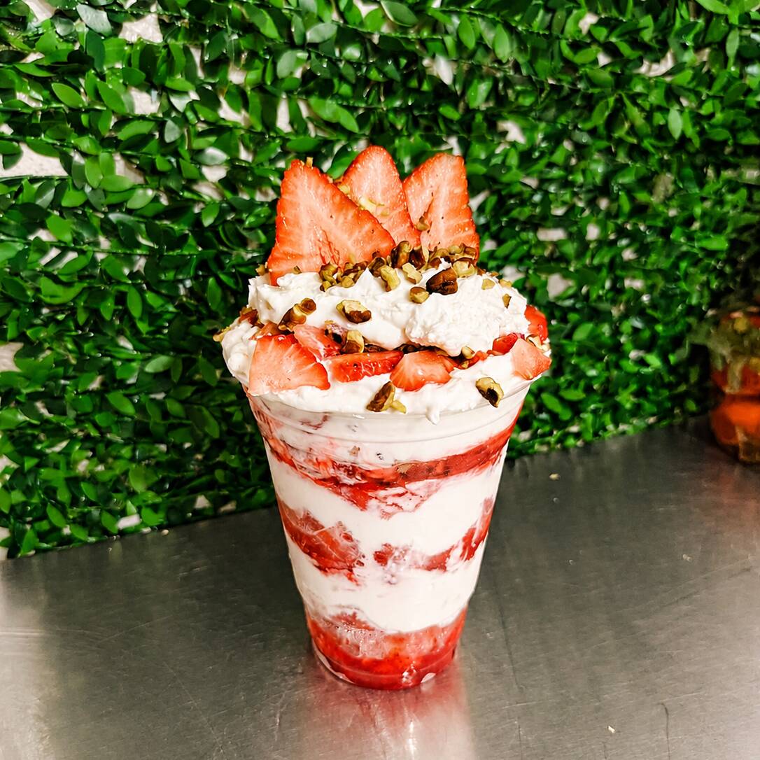 Fresas con Crema