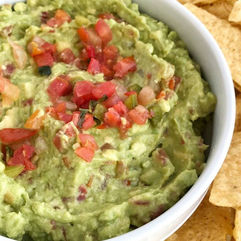 Guacamole con Pico de Gallo