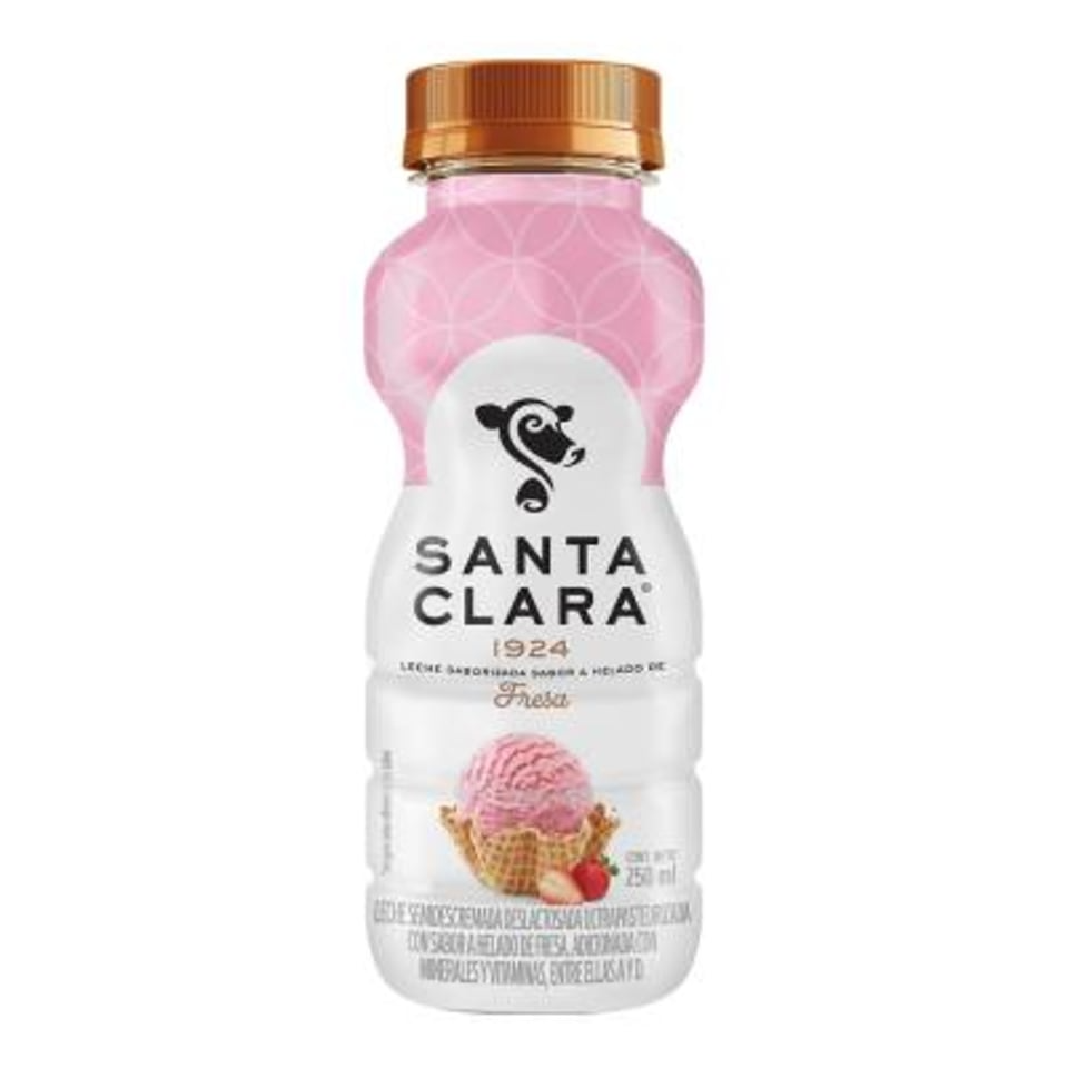 Lechita Santa Clara Helado de Fresa