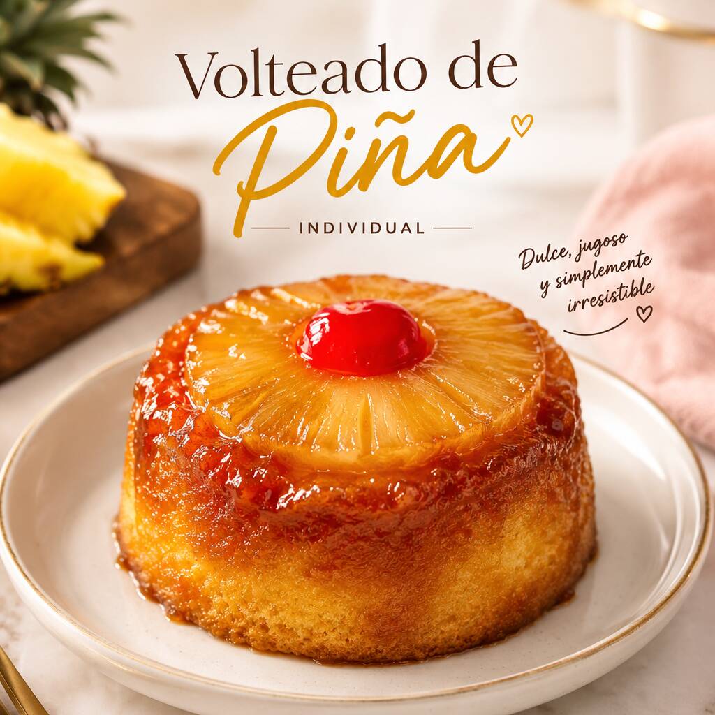 Volteado de Piña Individuales