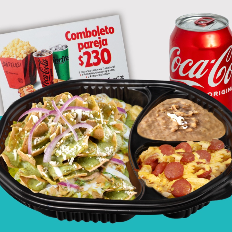 Combo Coca Cola - Desayuno + Cupón cine