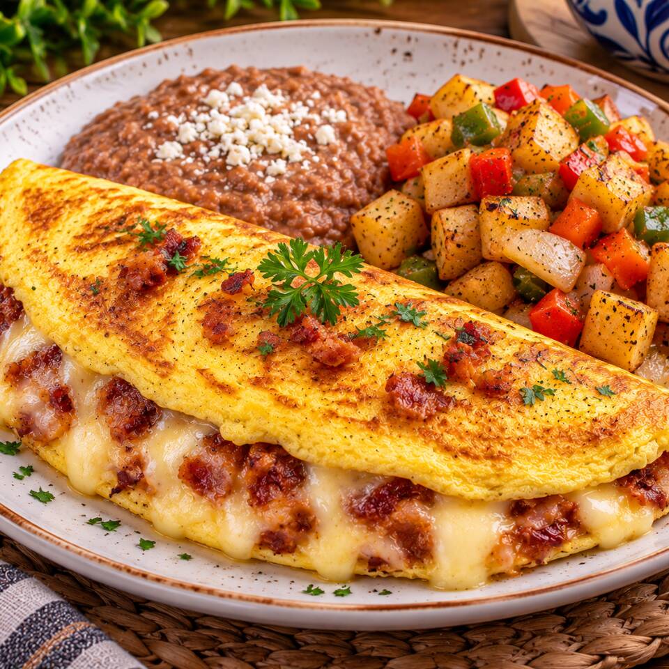 Omelette De Tocino