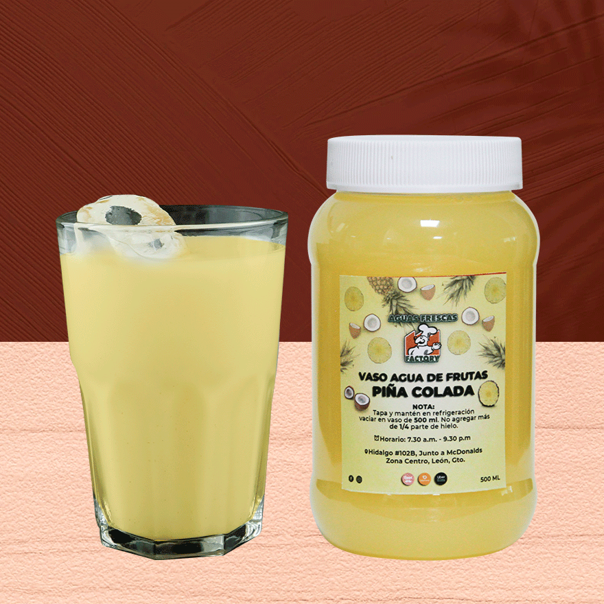 Agua Piña Colada  500 ml