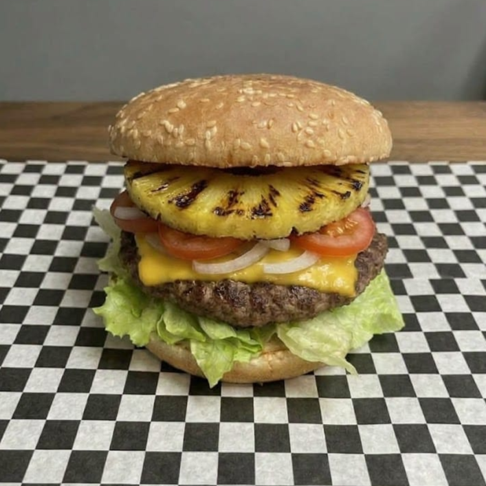 Hamburguesa Hawaiana