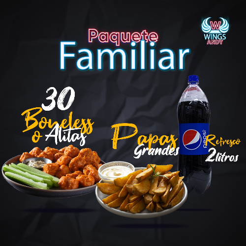 Combo-Paquete familiar