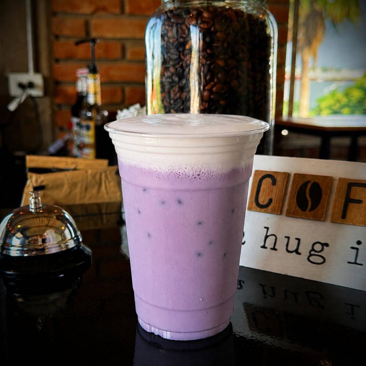 TARO LATTE 16 Oz