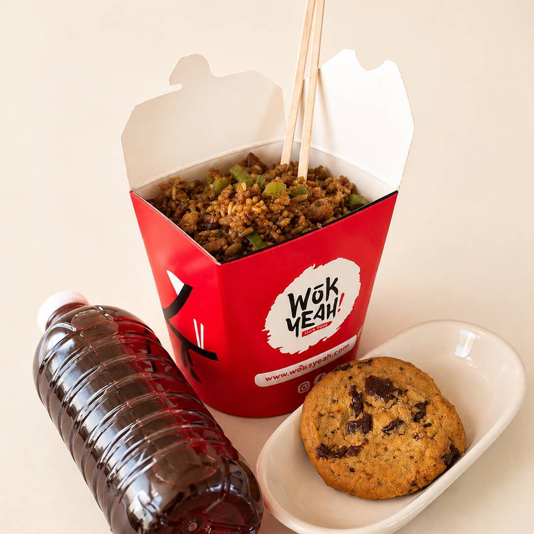 Combo Express Wok ( Galleta y jamaica)
