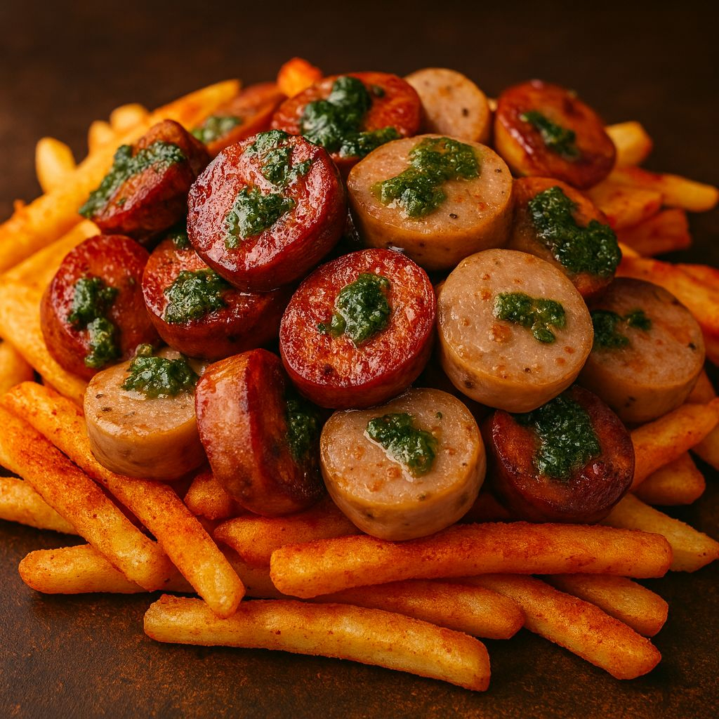 Choripapa 2 Chorizos