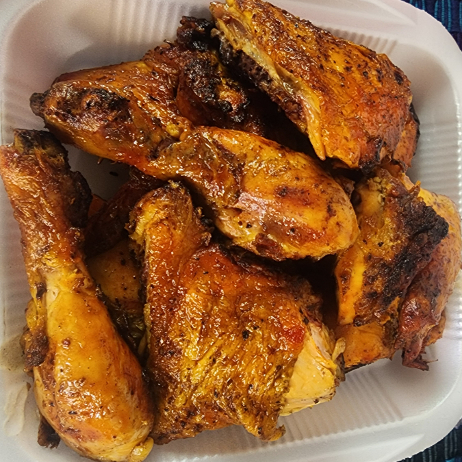 ½ Pollo Asado