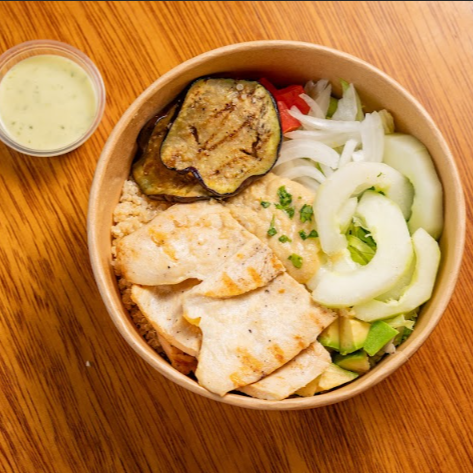 Bowl Chicken Shawarma