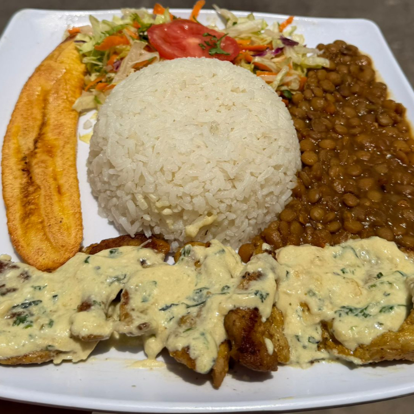 lomo de cerdo al ajillo