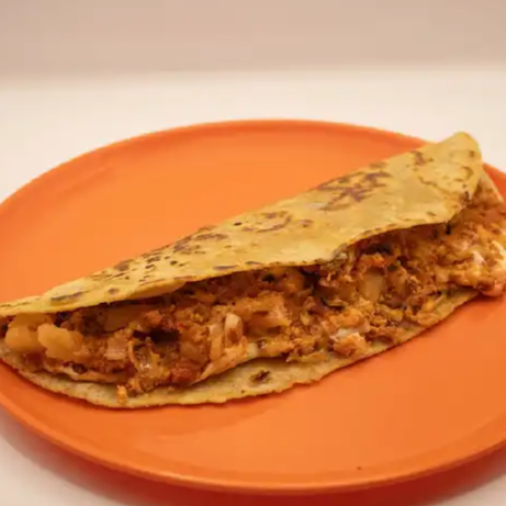 Quesadilla Papa con Chorizo