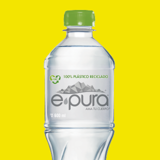 AGUA NATURAL E-PURA 600ML