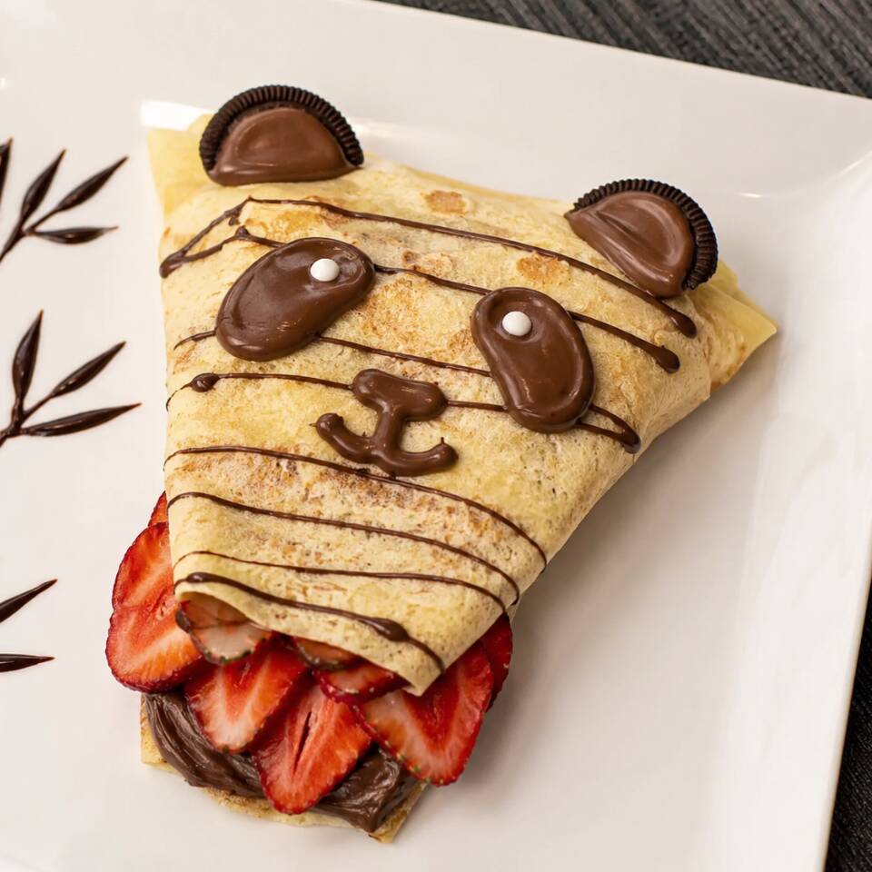 Crepanda Nutella con Fresa