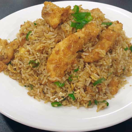 Chaufa de Pescado Completo+Leche de Tigre JR