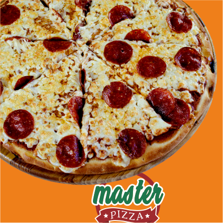 1 Pizza Familiar Peperoni Queso Tipo Mosarella