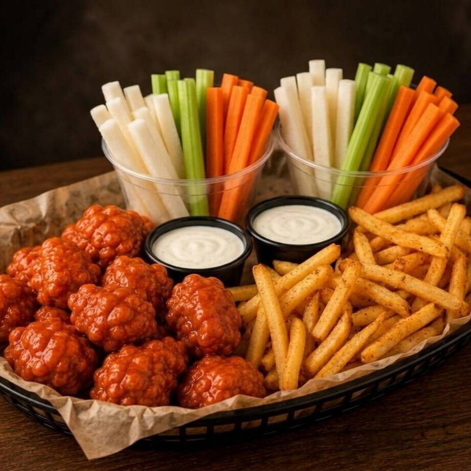 Combo CAPRICHO PA´ la BANDA (18Boneless +2Papas)