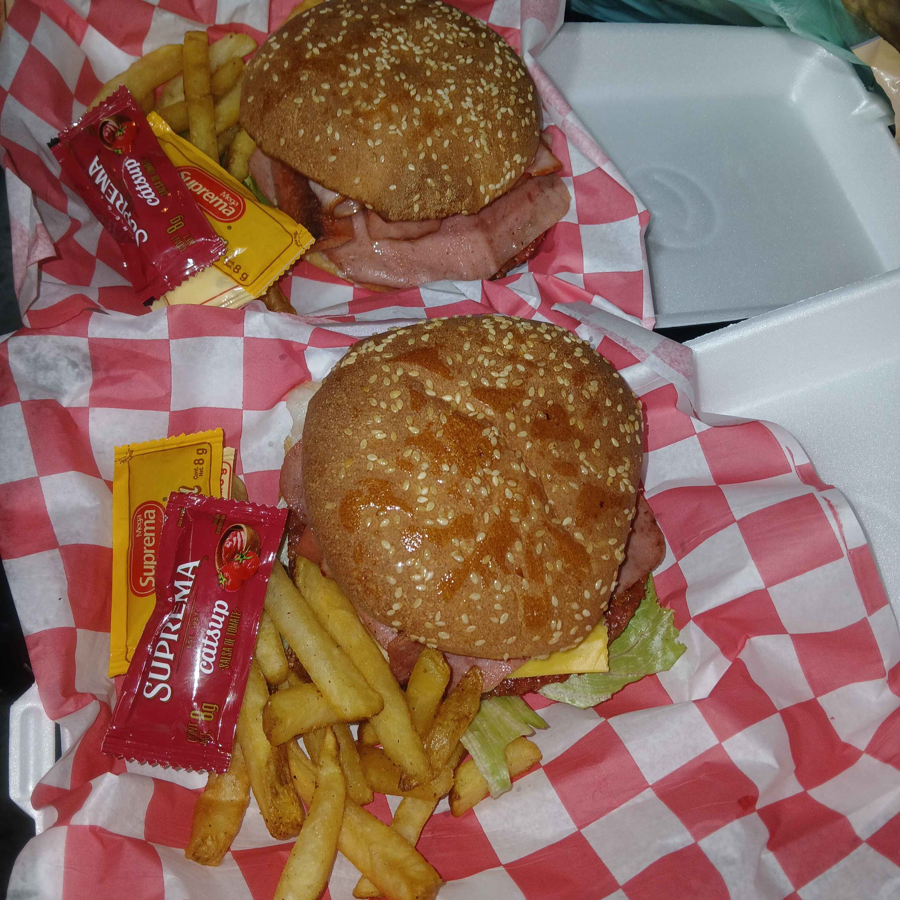 Hamburguesa con Papa