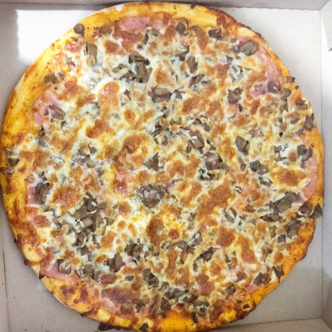 Pizza de Champiñones Grande
