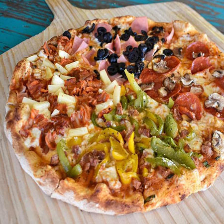 PROMO PIZZAS 8 REBANADAS MARTES