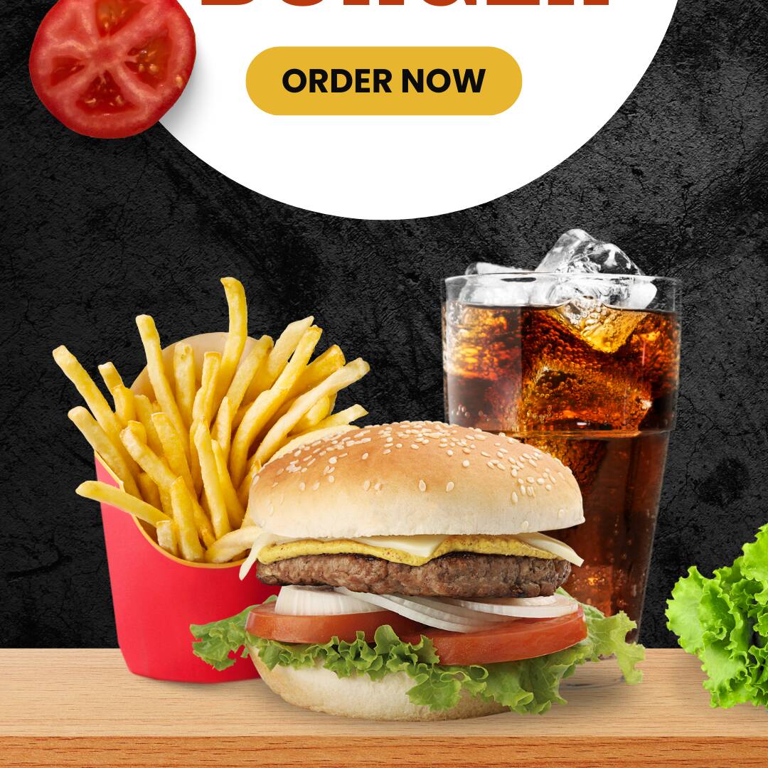 Combo Burger Americana + Papas + Bebida