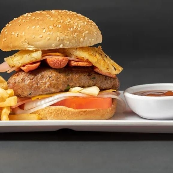 Hamburguesa Hawaiana