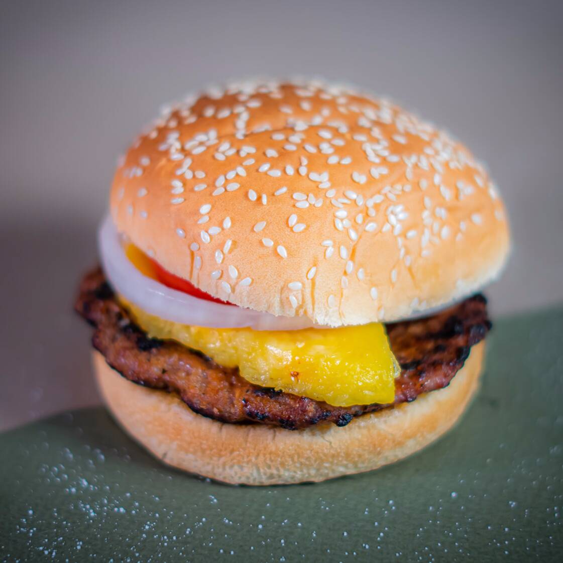 Hamburguesa Hawaiana