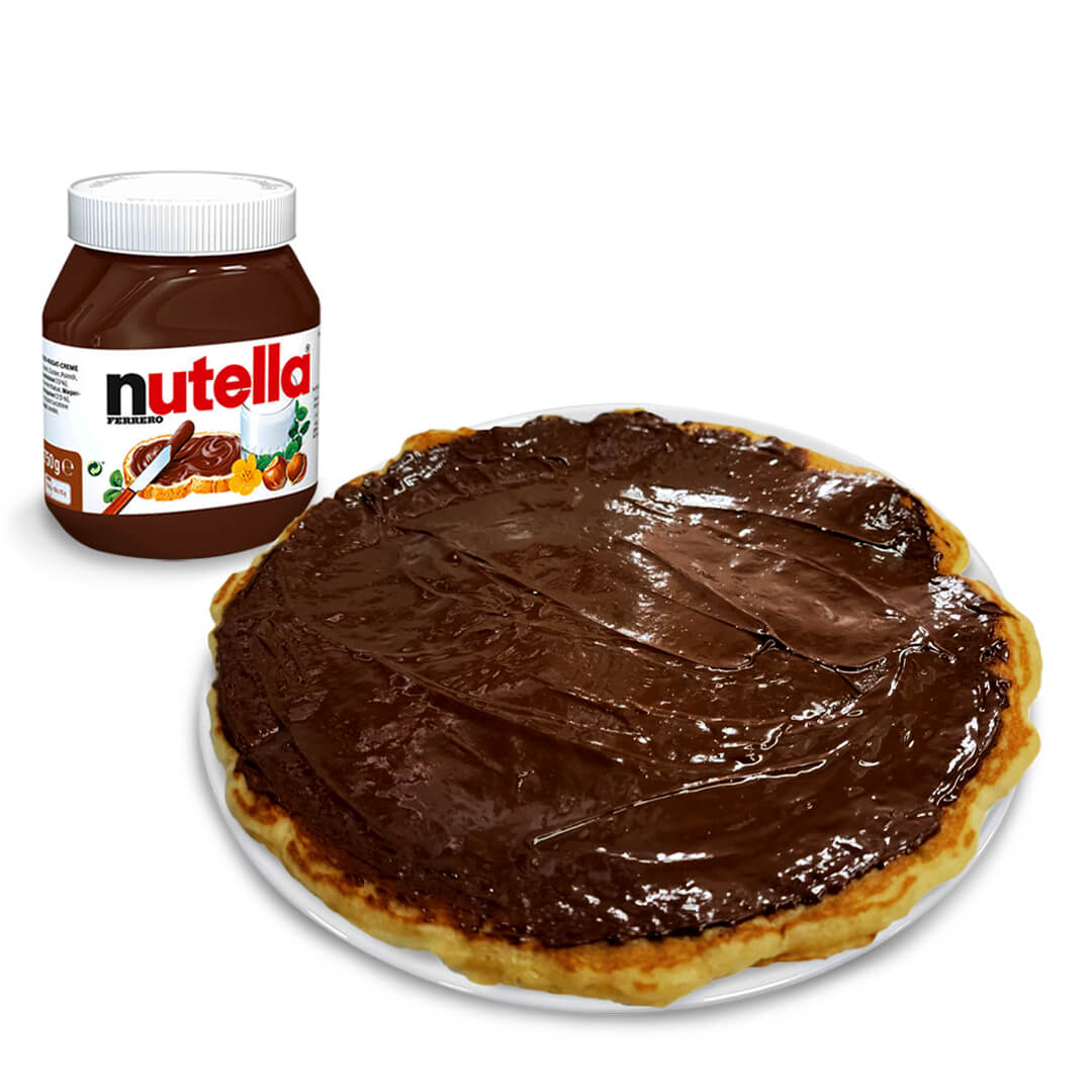 Hot Cake Sencillo Con NUTELLA