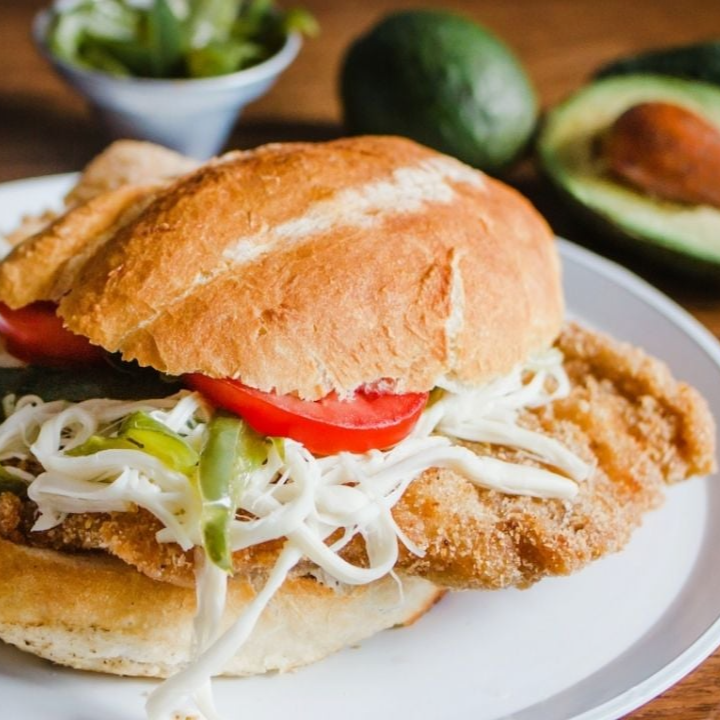Torta de Milanesa de Pollo