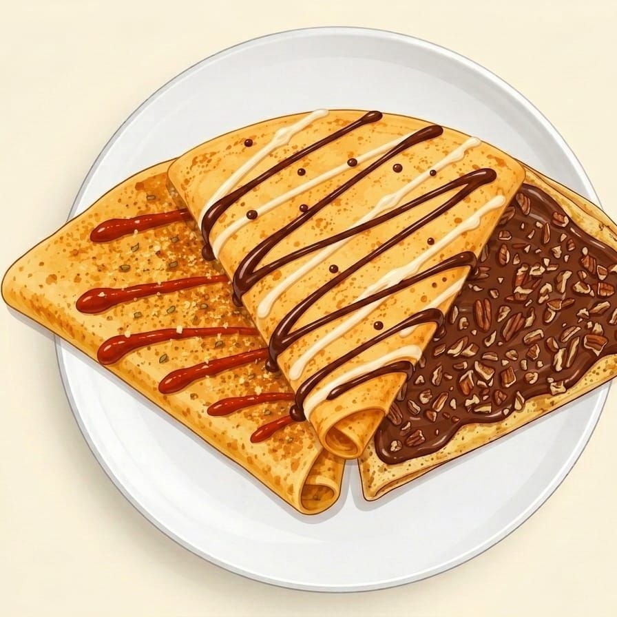 Combo Tres Crepas