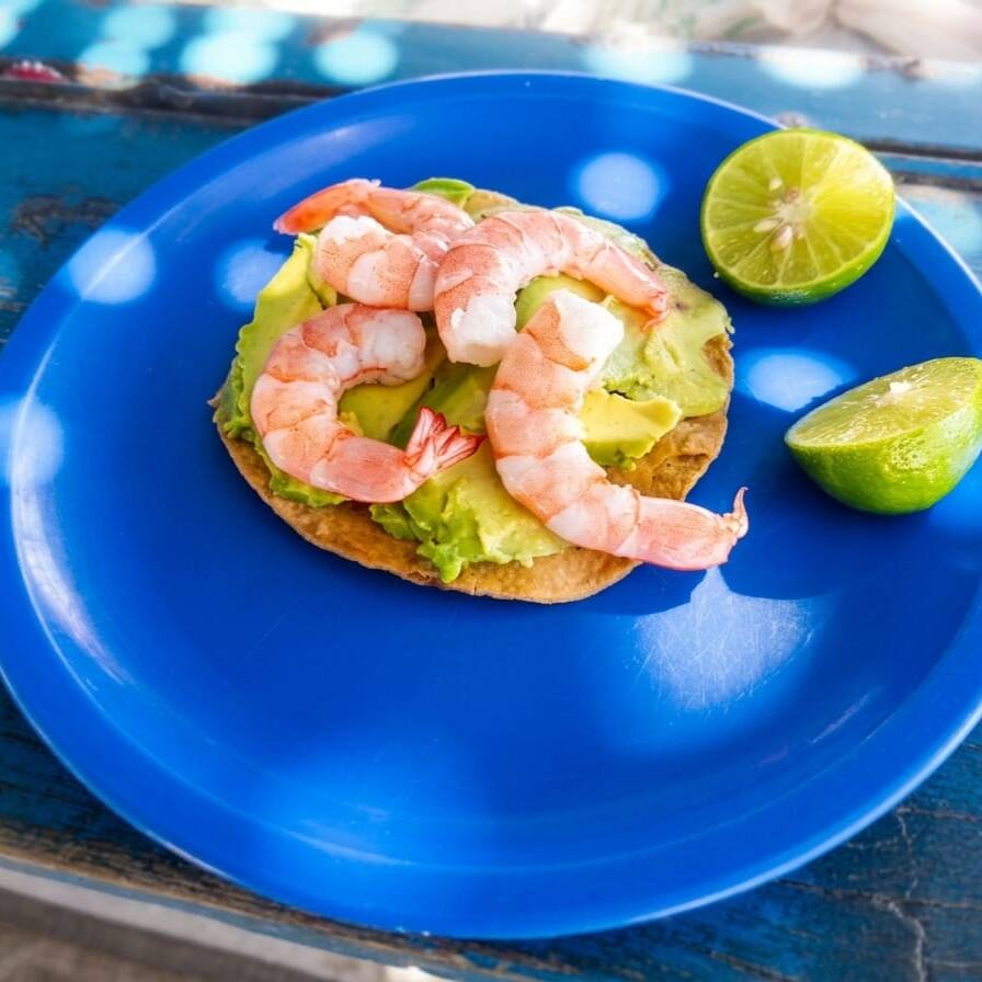 Tostada de Camaron