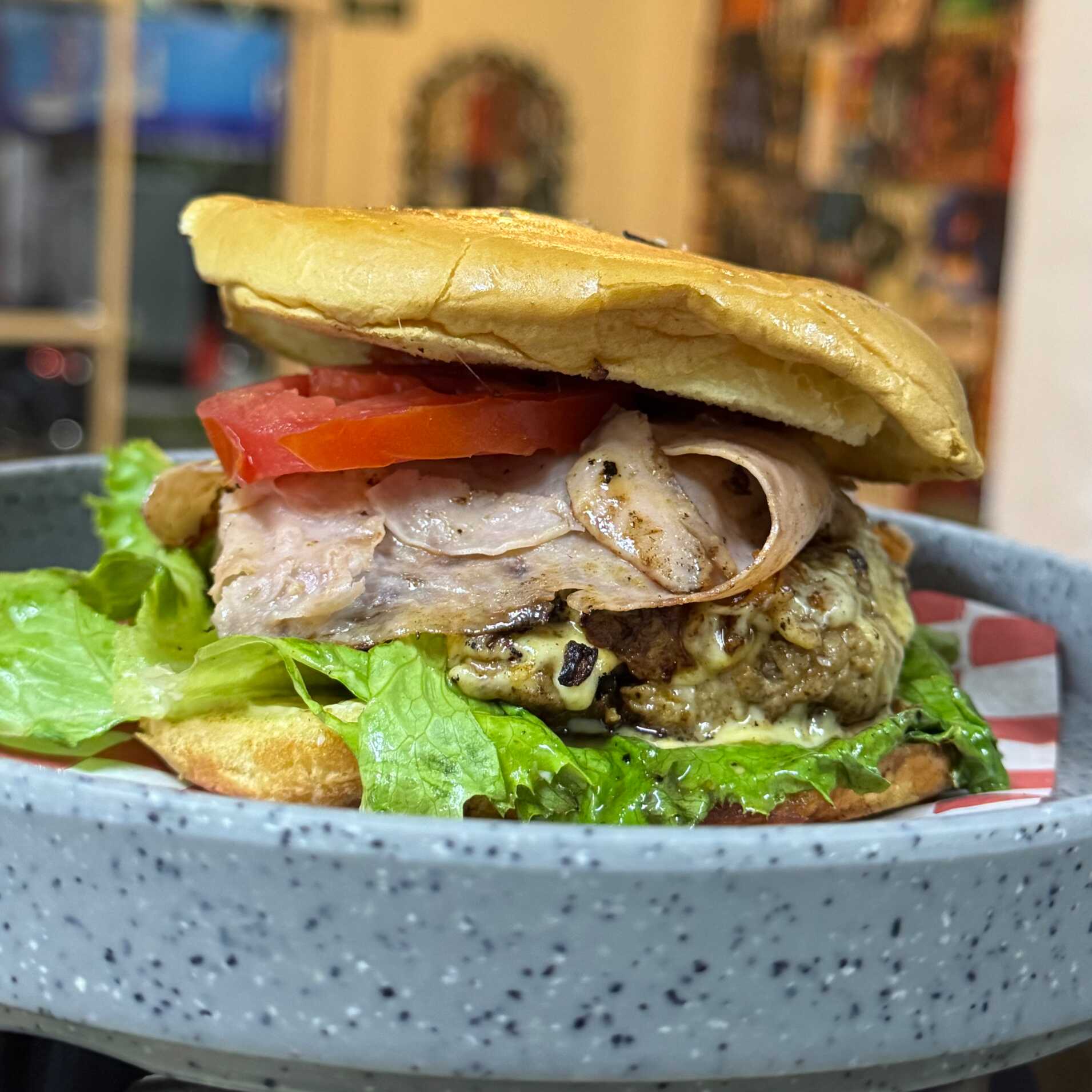 Hamburguesa Hawaiana