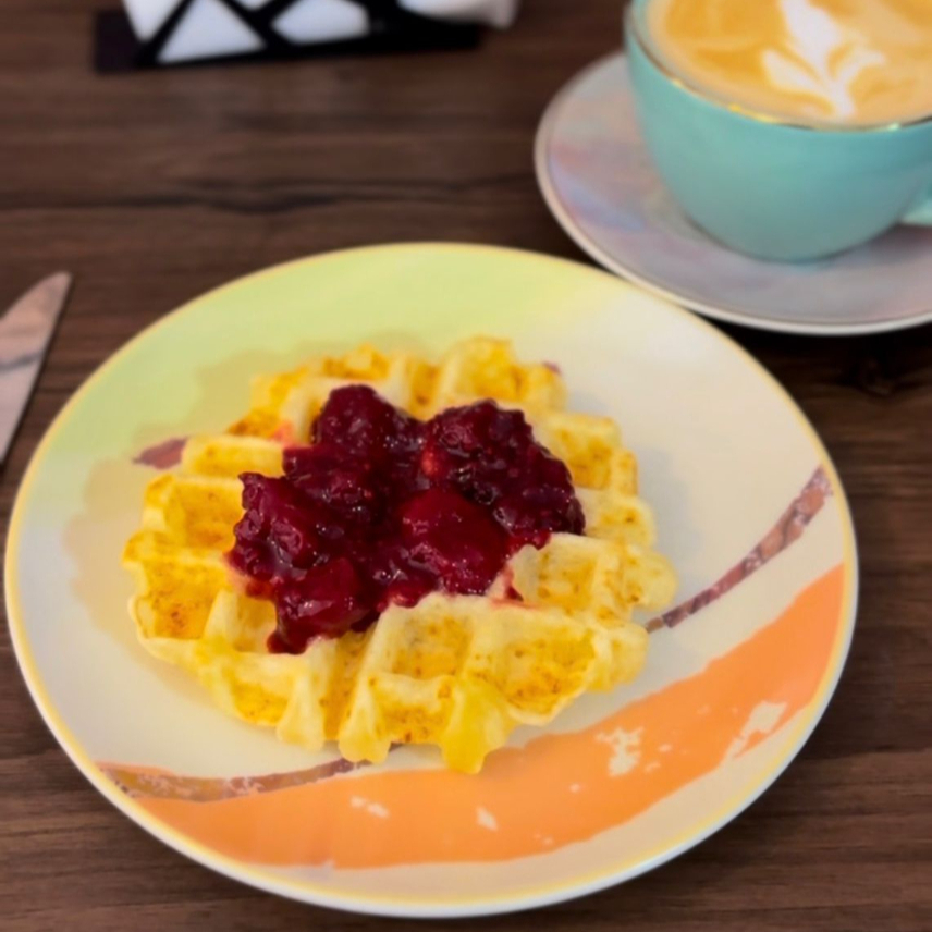 Wafflebono (waffle de Pandebono)