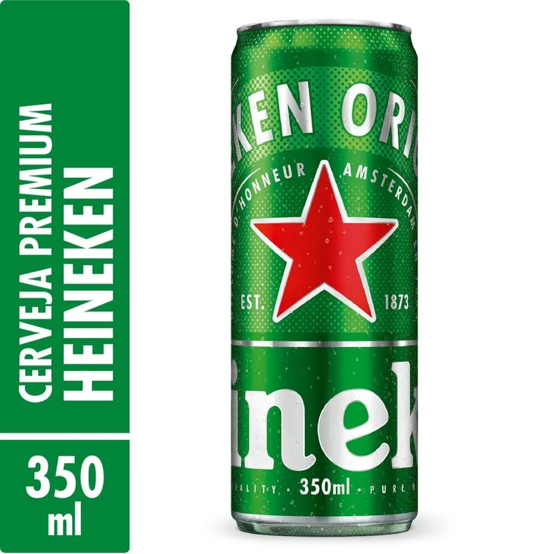 Cerveja em lata 350ml