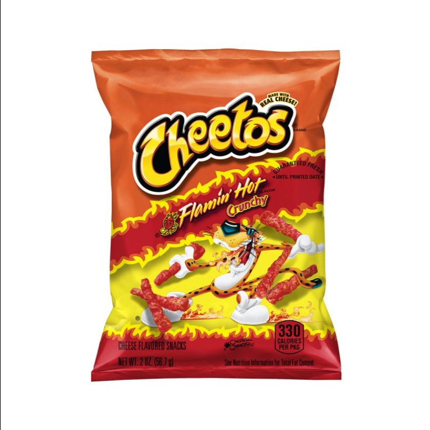 Cheetos Flaming Hot Crunchy