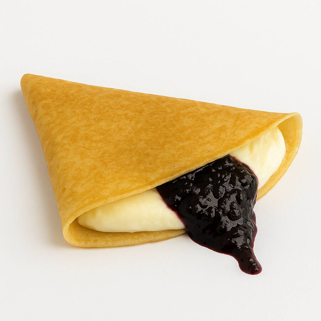 Crepa de Philadelphia con Zarzamora