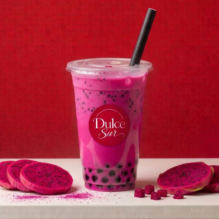 Dragon Fruit Milk Tea
